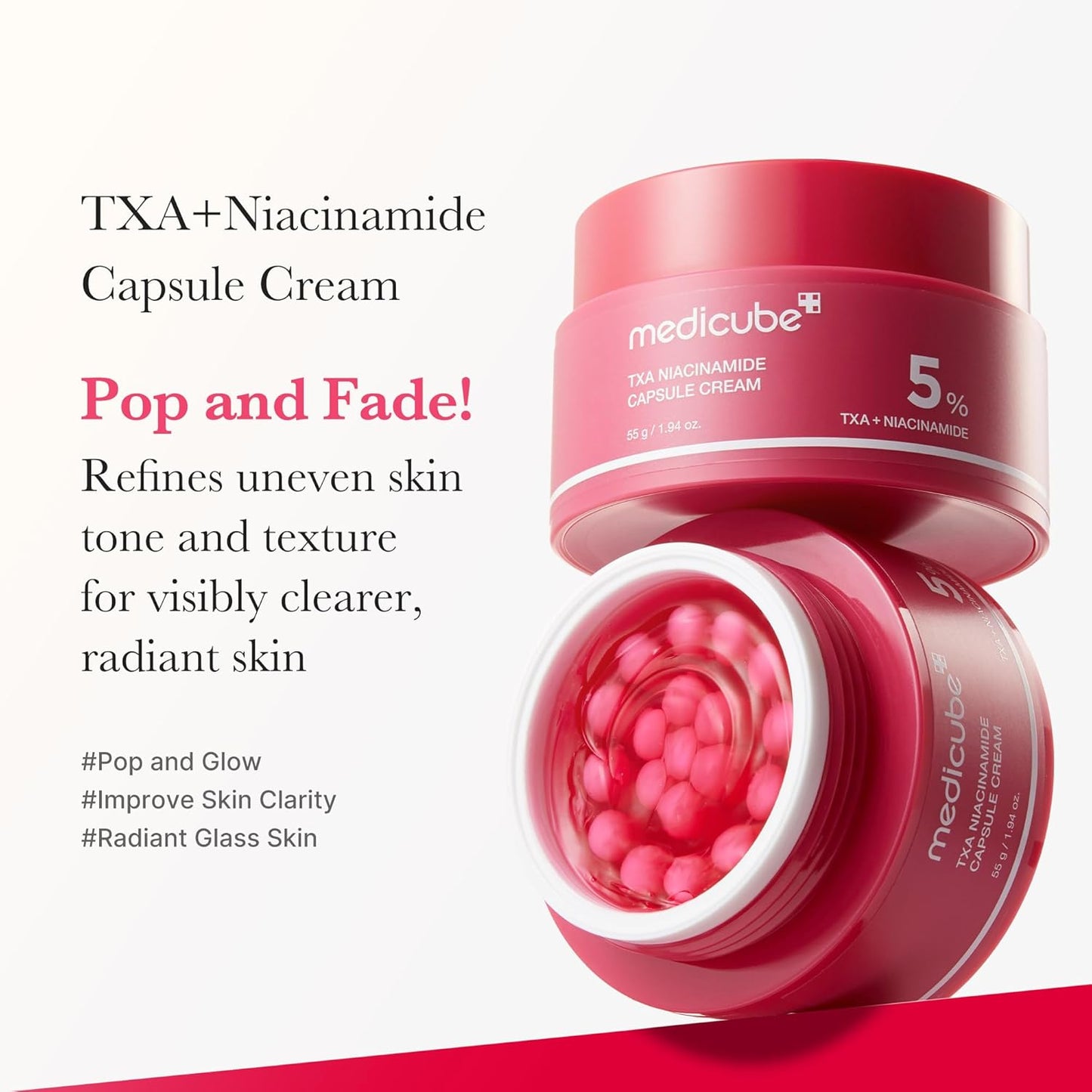 Medicube TXA Niacinamide Capsule Cream 5% 55g