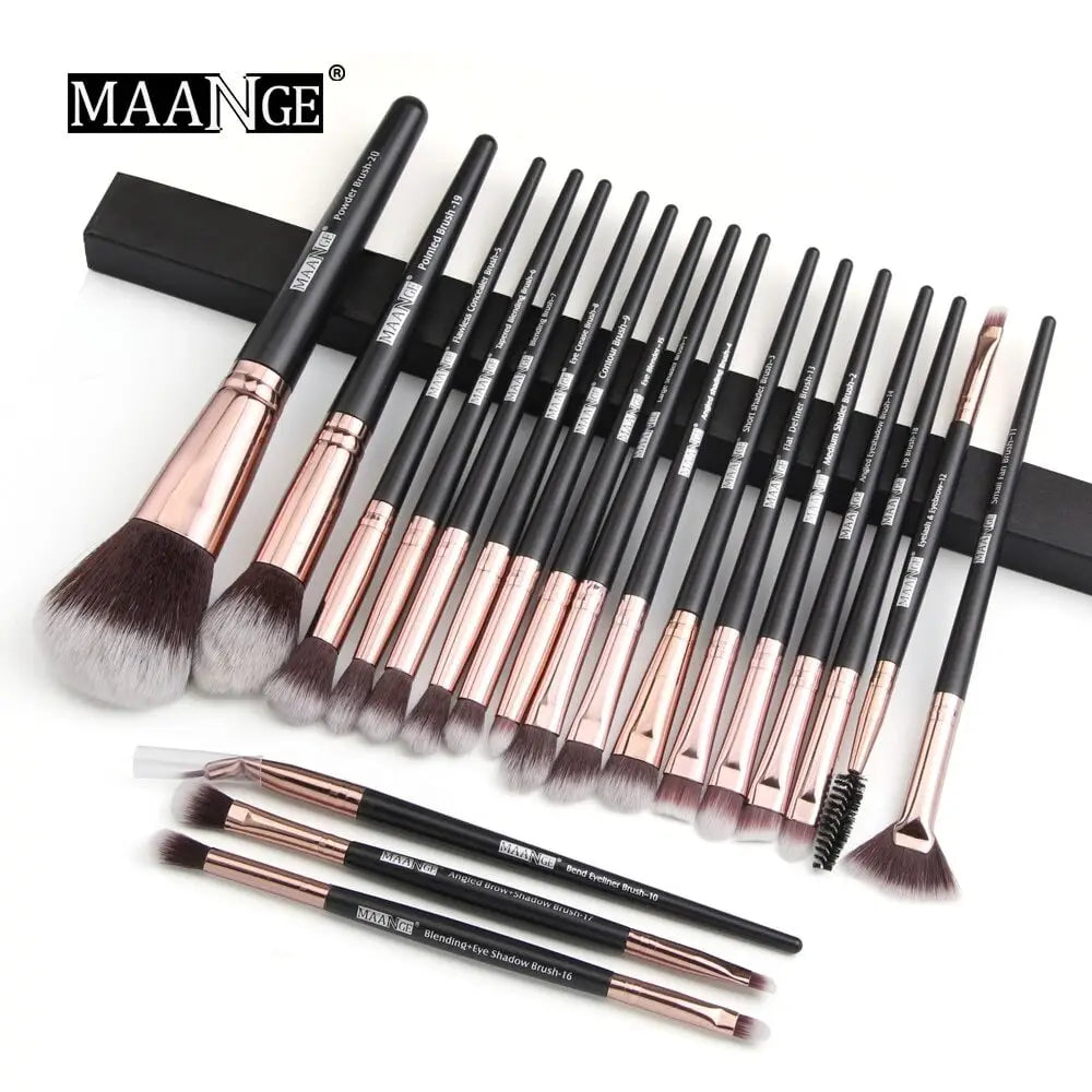 Maange 20pcs Professional Makeup Brush Set
