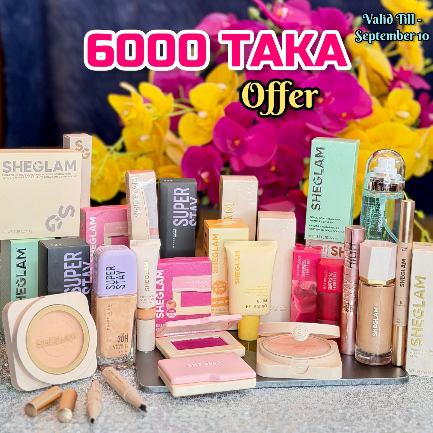 ๐โจ MAYBELLINE x SHEGLAM MAKEUP COMBO โจ๐