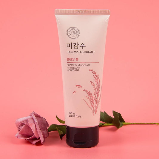 The Face Shop Rice Water Bright Facial Foaming Cleanser 150ml