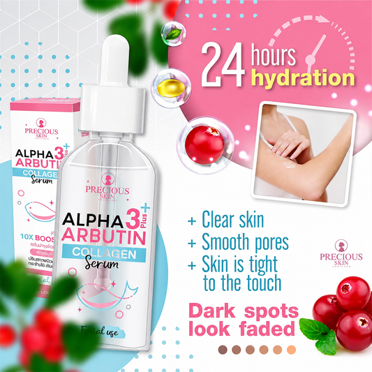 Precious Skin Alpha Arbutin 3+ Collagen Face Brightening Serum 50ml