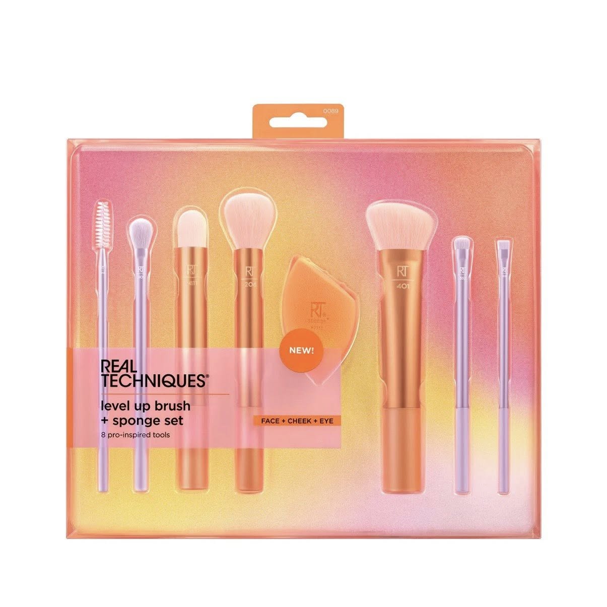 Real Techniques Level Up Brush Set – Face, Cheek & Eye