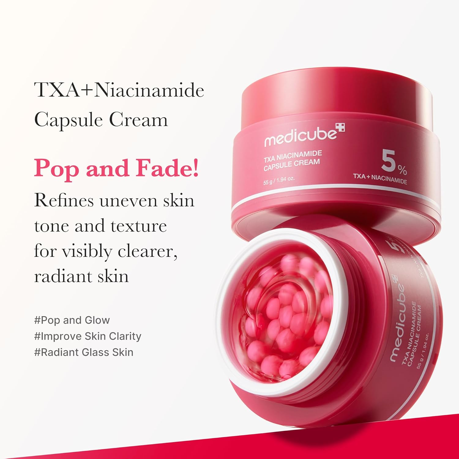 Medicube TXA Niacinamide Capsule Cream 5% 55g