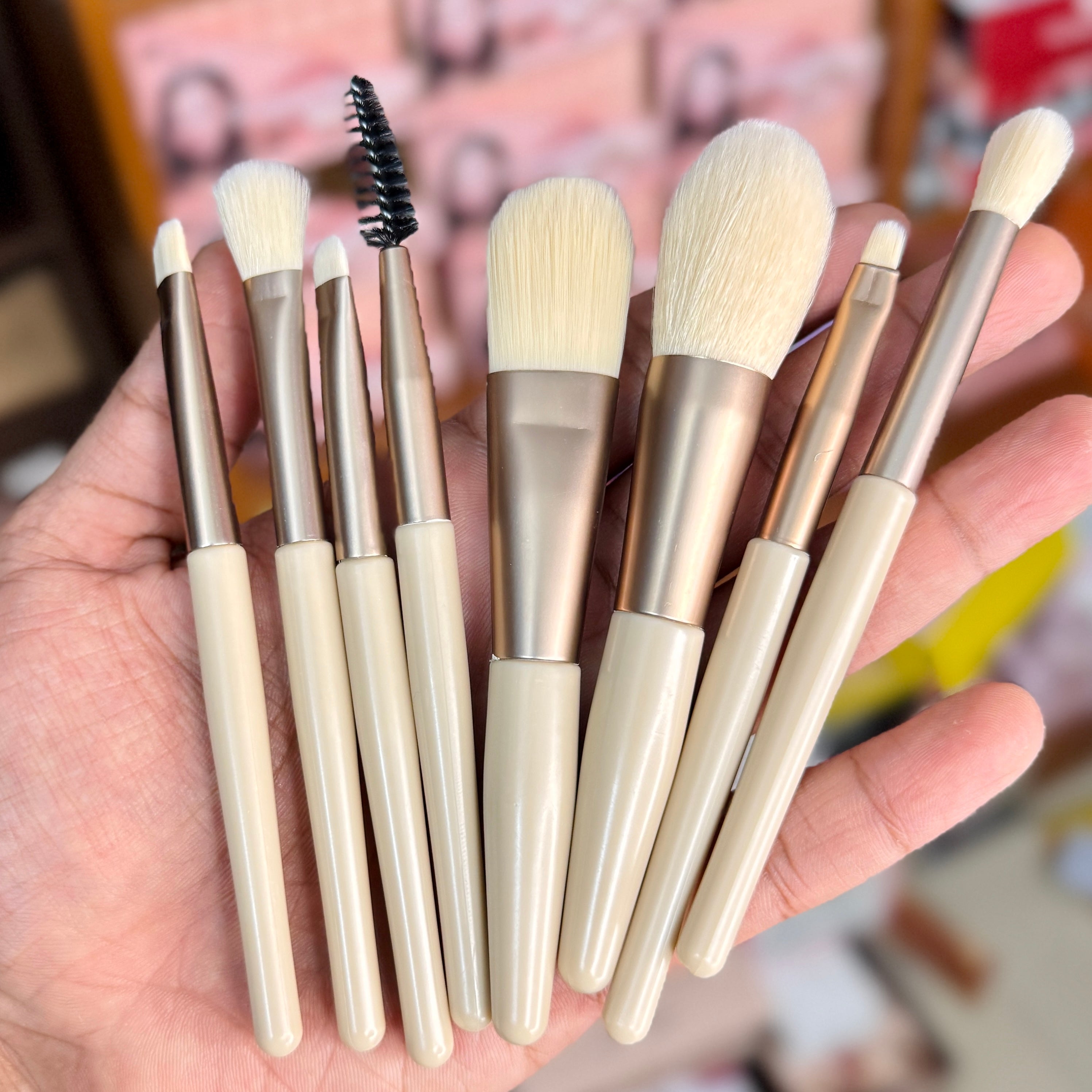 Premium Mini Brush Set With Free Zipper Bag