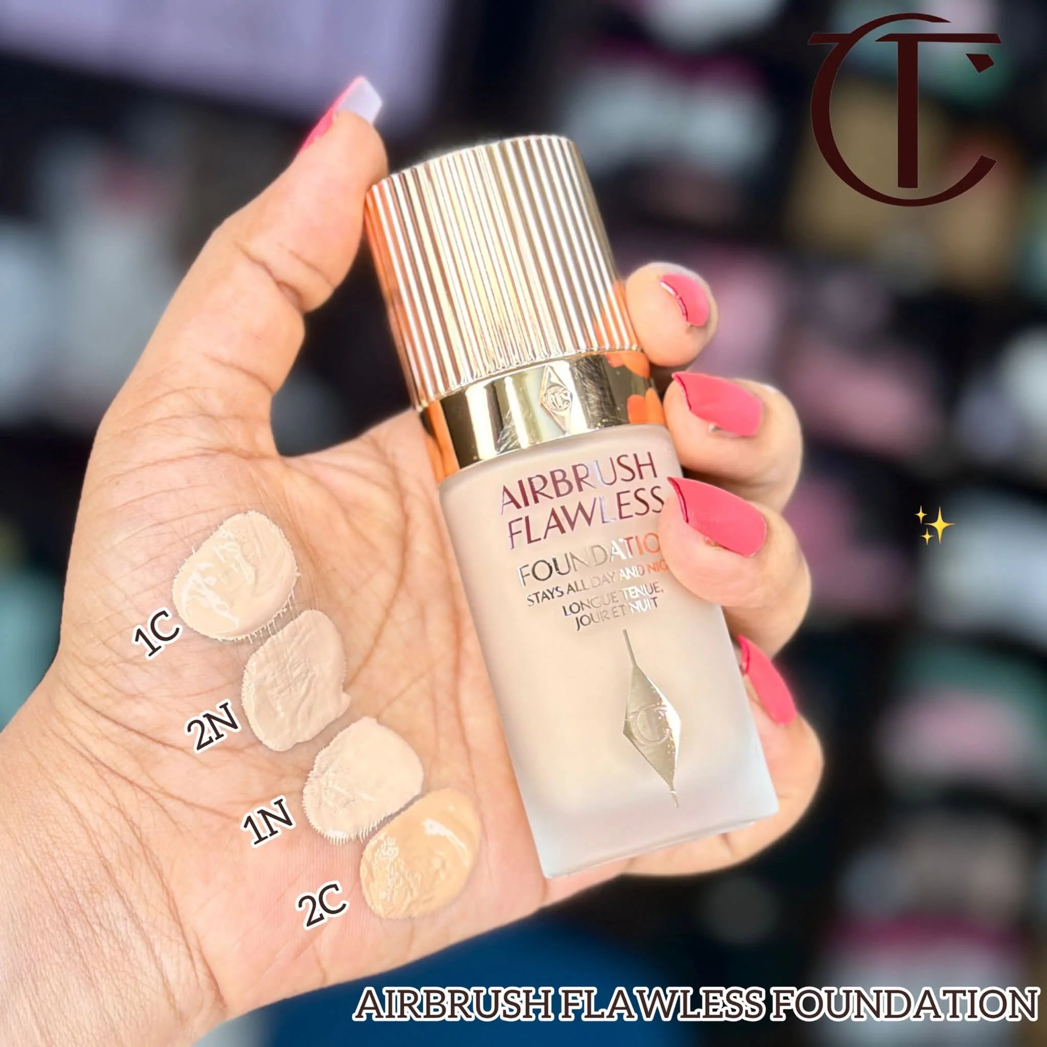 Charlotte Tilbury Airbrush Flawless Foundation 30ml - Made in Italy