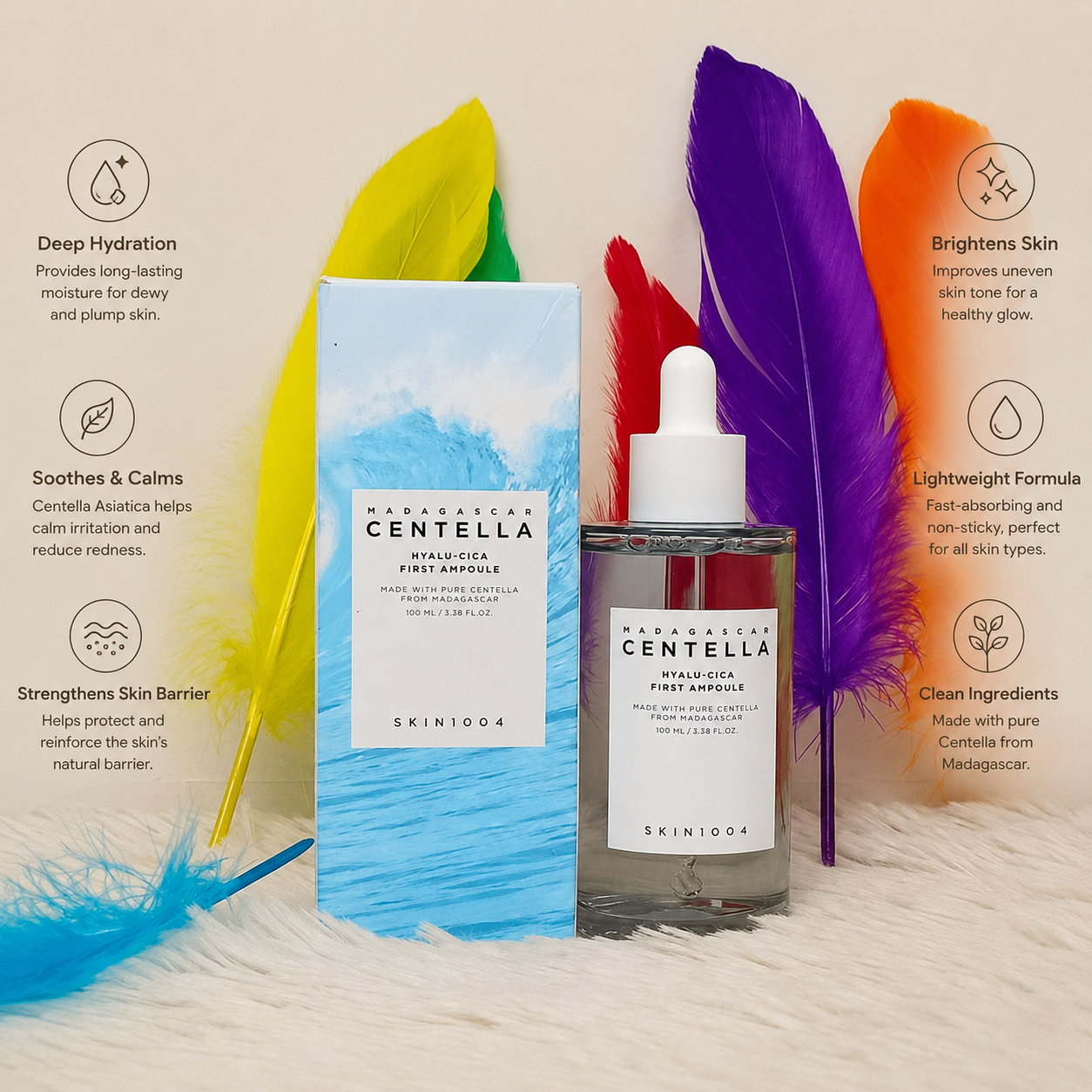 SKIN1004 Madagascar Centella Hyalu-Cica First Ampoule 100ml