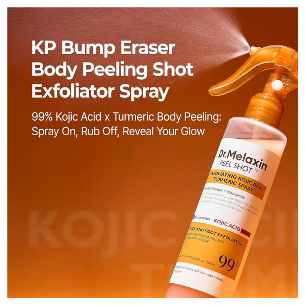 Dr. Melaxin Peel Shot Exfoliating Kojic Acid Turmeric Spray Brigtening 200ml