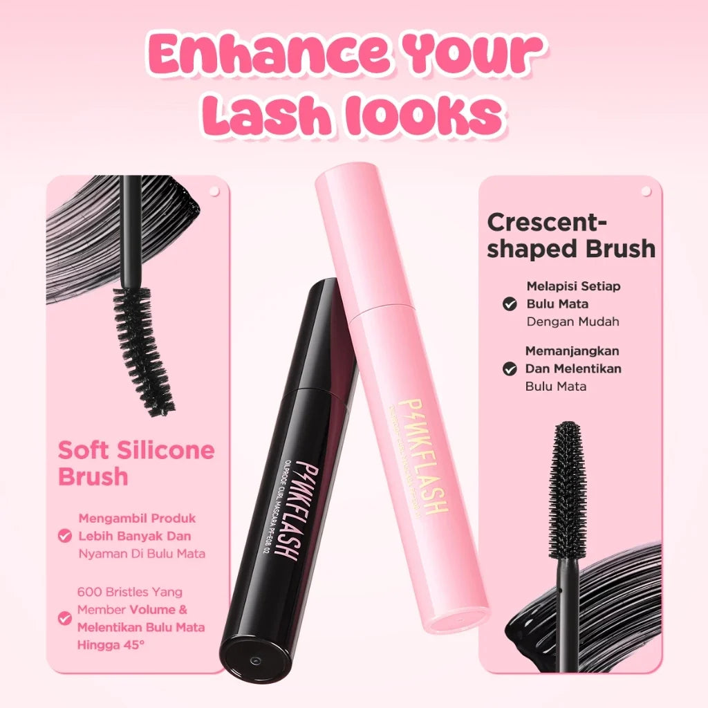 PINKFLASH Mascara - 100% Waterproof
