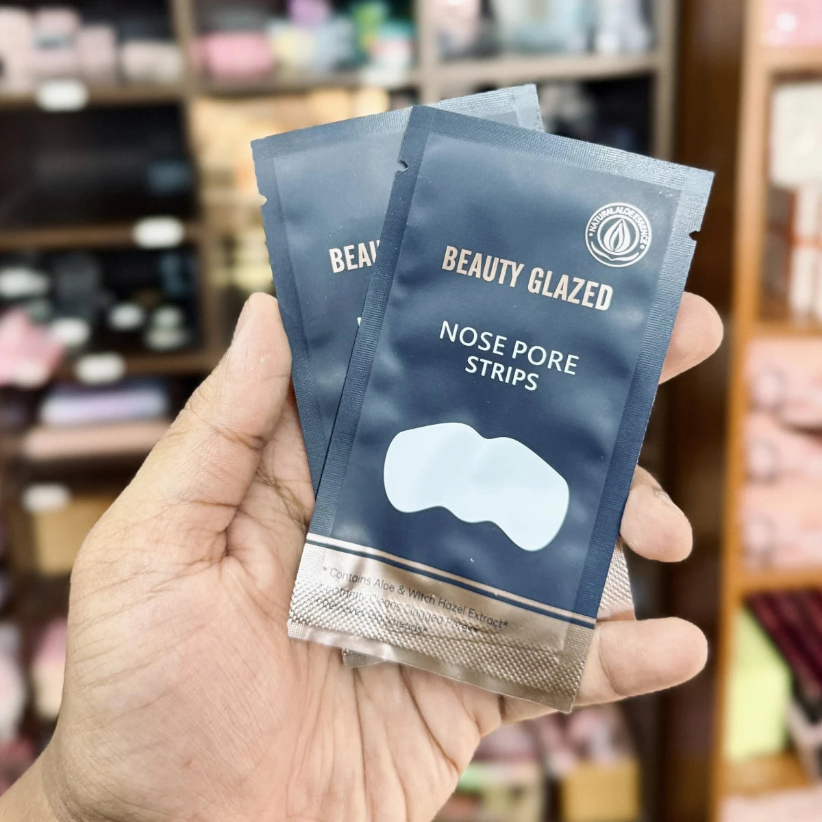 Beauty Glazed Blackhead Remover Nose Strip - 1 Pc