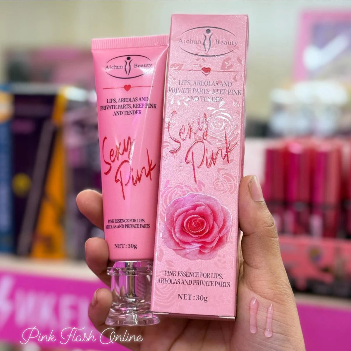 Sexy Pink Intimate Lightening Cream - Aichun Beauty