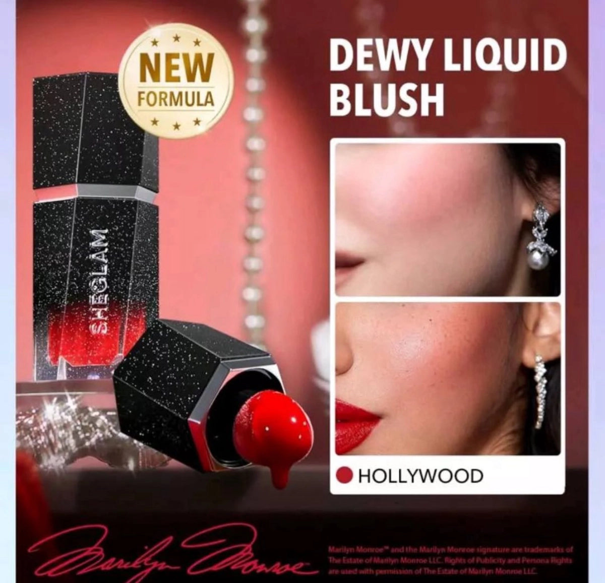 SHEGLAM Hollywood Liquid Blush - Limited Edition