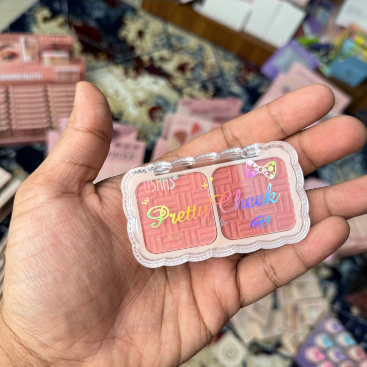 Ushas Preety Cheek 2in1 Blush