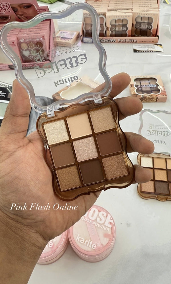 Karite 9 color Eyeshadow Palette