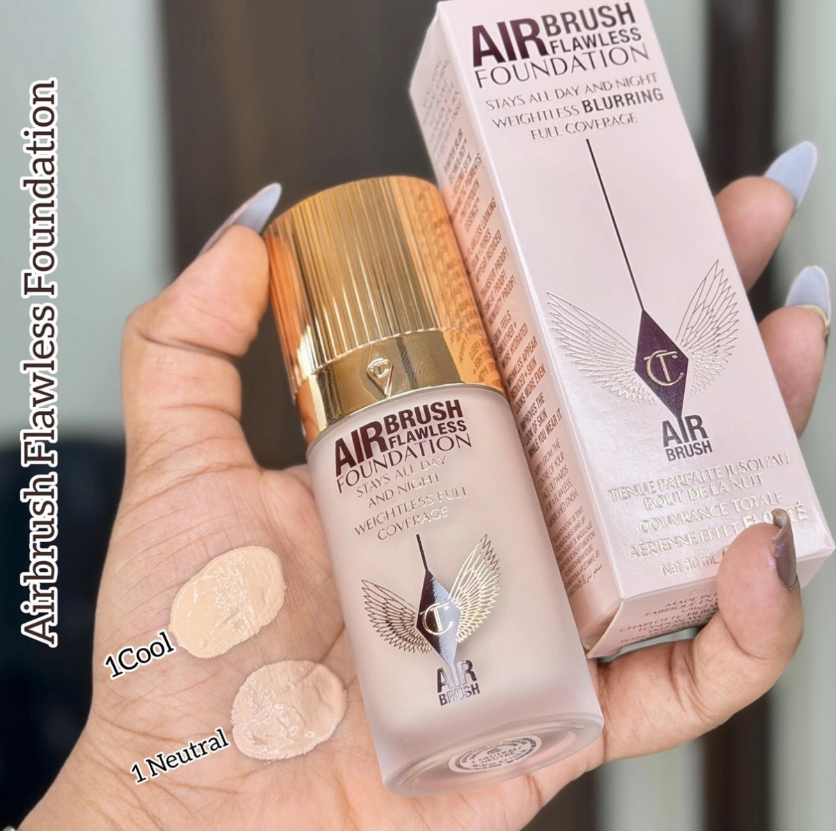 Charlotte Tilbury Airbrush Flawless Foundation New Version (30ml) - Made in Italy