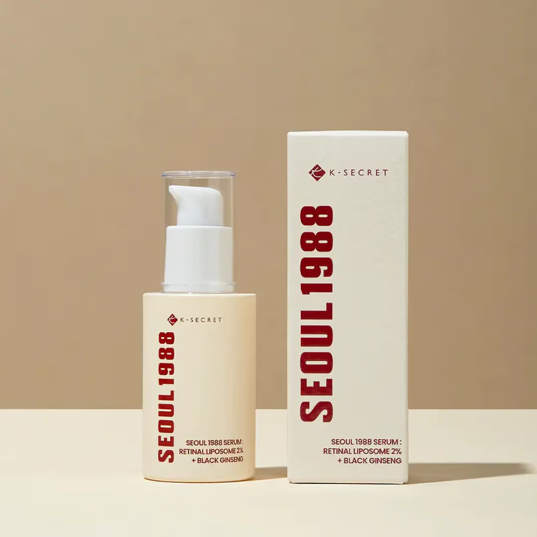 K Secret Seoul 1988 Retinal Liposome 2% + Black Ginseng Serum 30ml