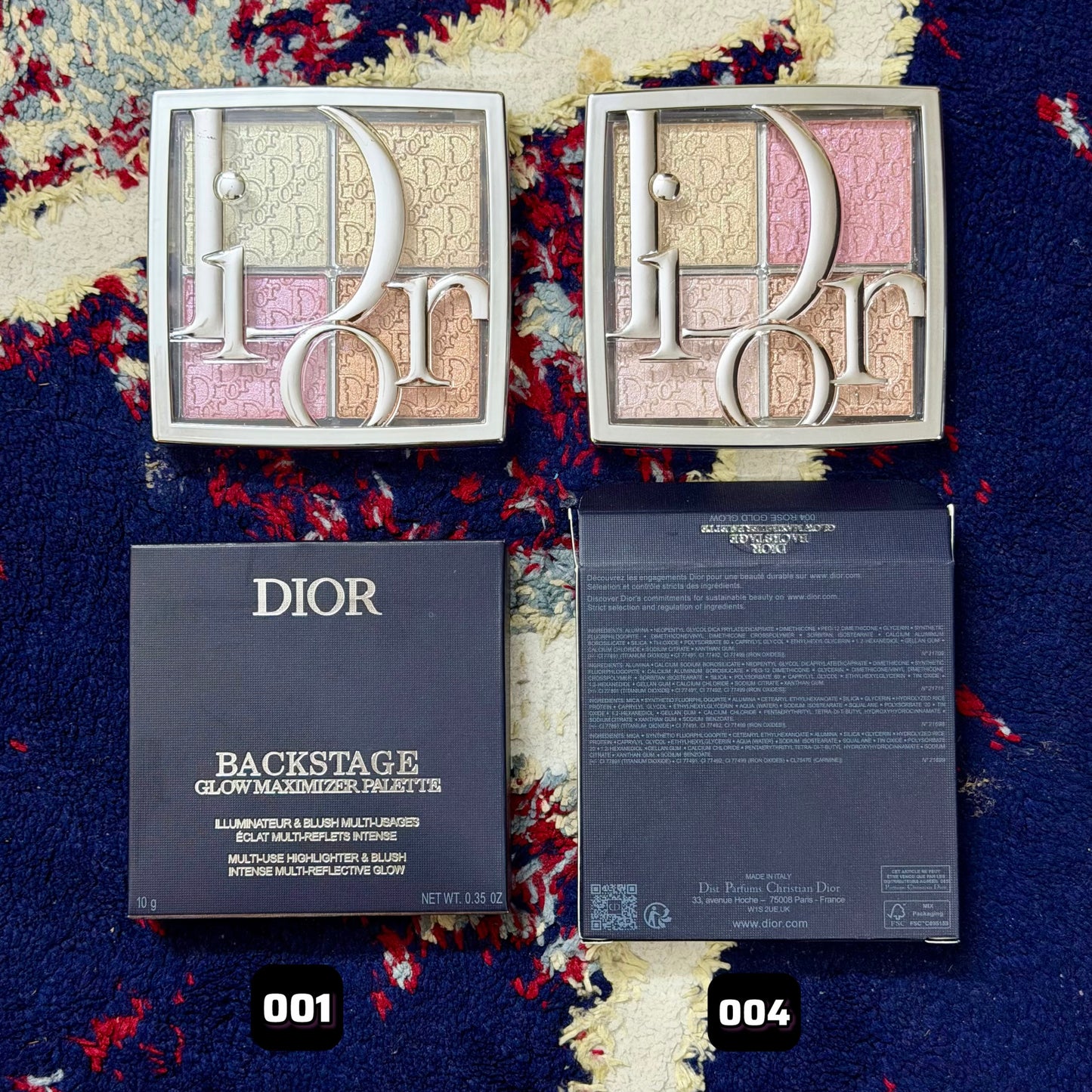 Dior Backstage Glow Maximizer Palette