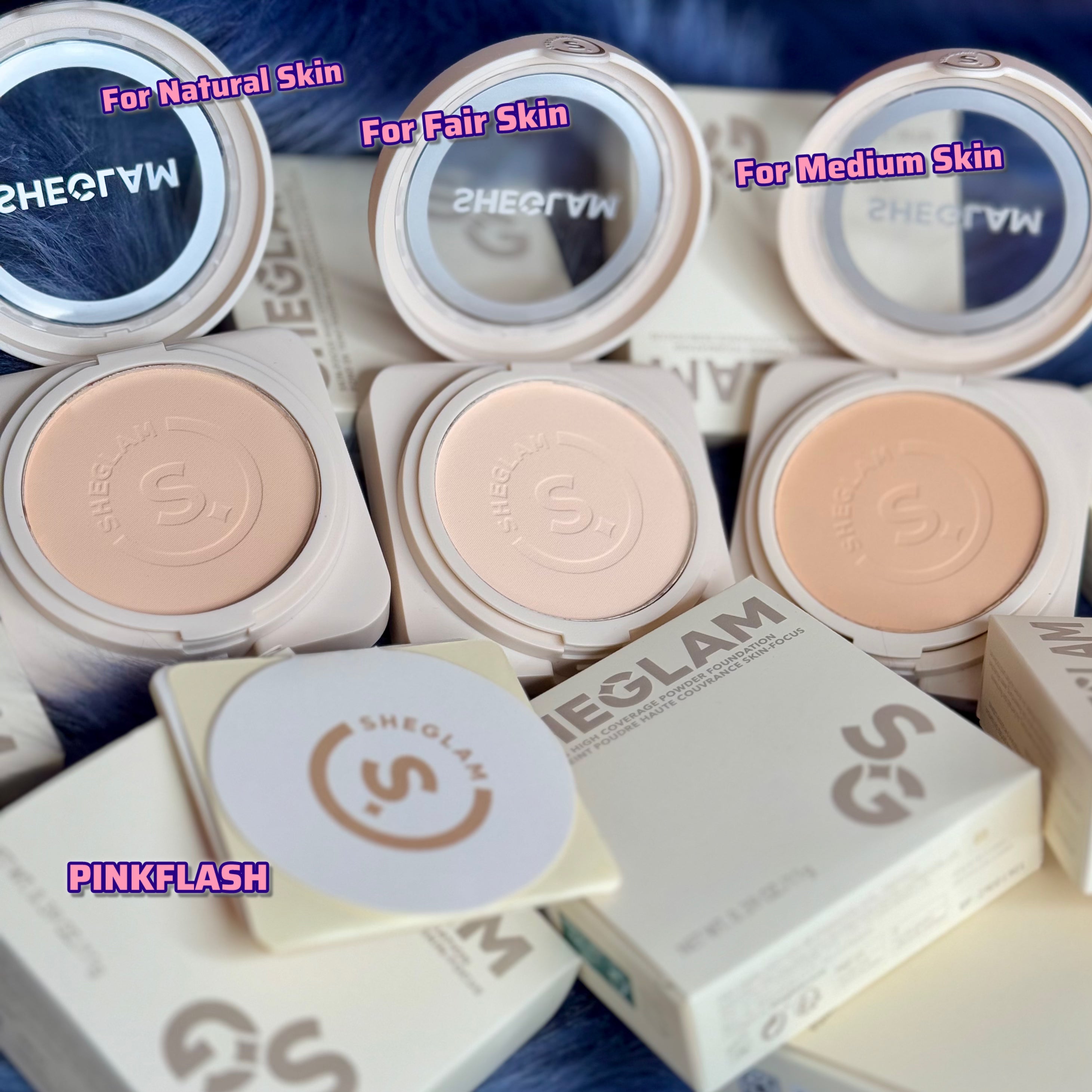 SHEGLAM Skin Focus High Coverage Compact Powder Foundation (Old Version) (pressed powder)