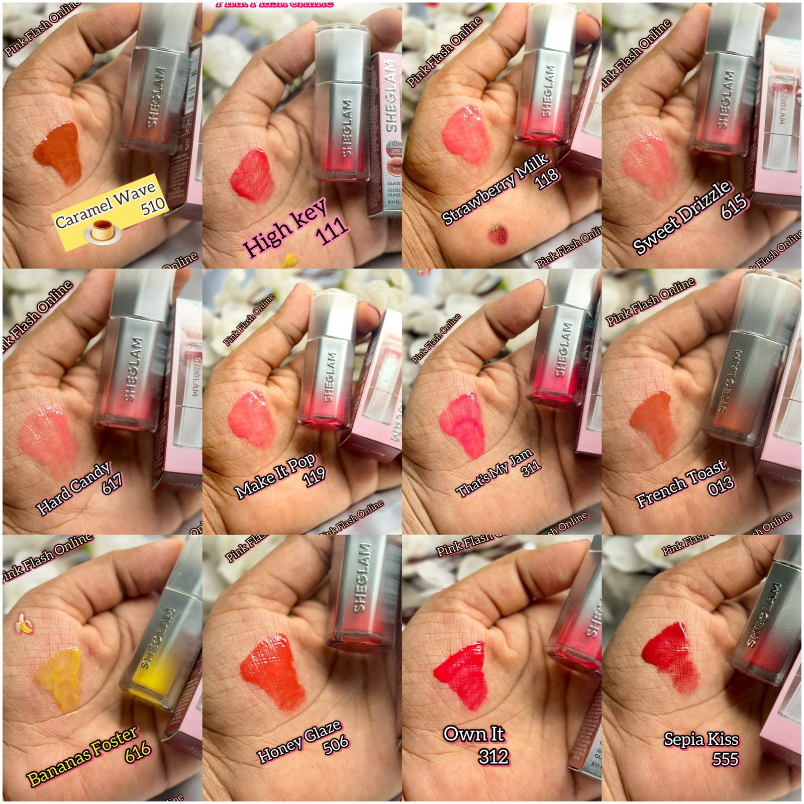 SHEGLAM Glass Lock Air Lip Gloss