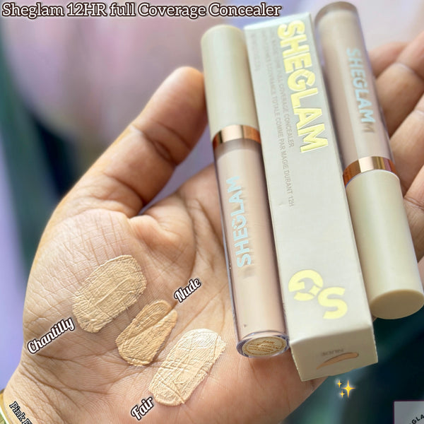 SHEGLAM Like Magic 12HR Full Coverage Concealer (With Box)