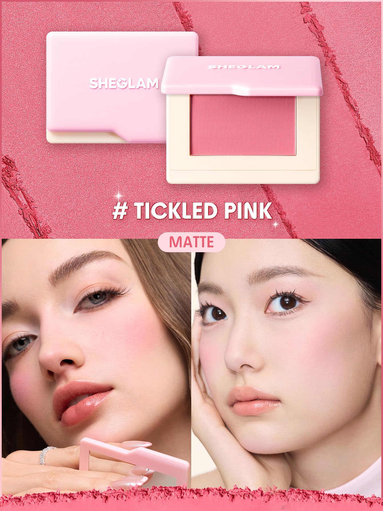SHEGLAM Dream Touch Blush – Buildable Blush for a Natural Flush